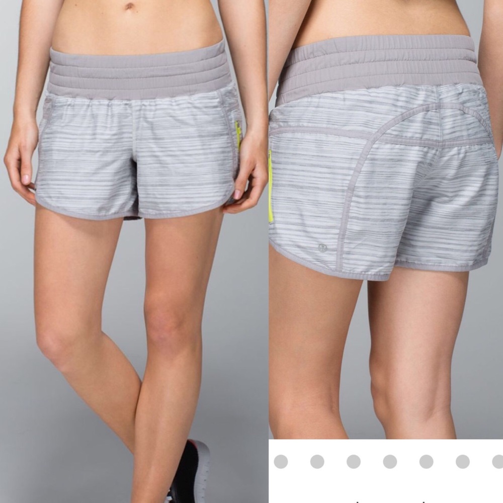 Lululemon tracker shorts II 2-way stretch size 10